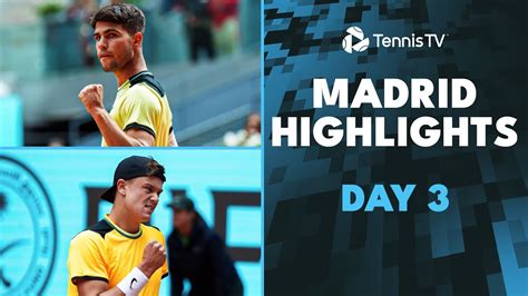 Alcaraz, Zverev In Action; Rune vs Navone in THRILLER .